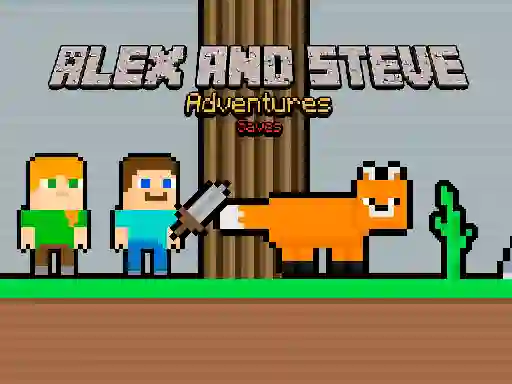 Laro Alex and Steve Adventures Saves online