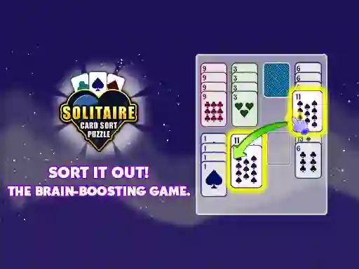 Laro Solitaire Card Sort Puzzle online