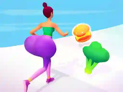 Laro Twerk it! body Race 3D online