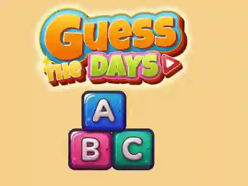 Laro Guess The Days online