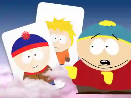 Laro South Park memory card match online