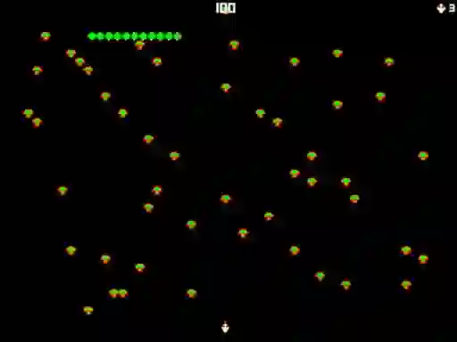 Laro Centipede Attack 2D online