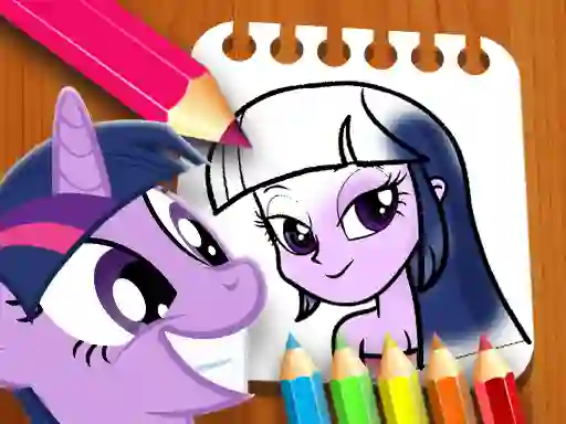 Laro Equestria Girls Coloring Book online