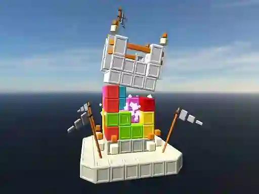 Laro Castle Destruction Blocks online
