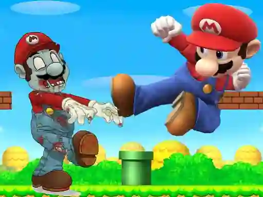 Laro Super Mario vs Zombies online