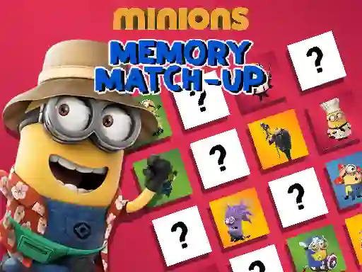 Laro Minions Memory Match Up online
