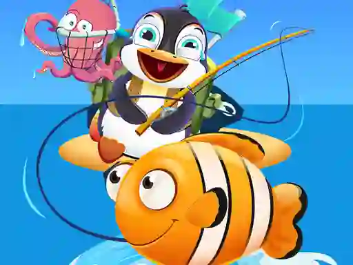 Laro Baby Penguin Fishing online