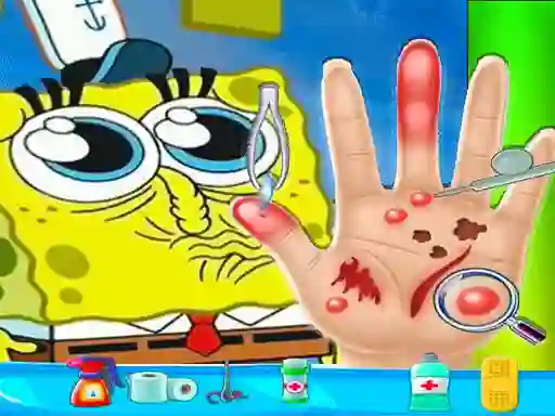 Laro Spongebob Hand Doctor online