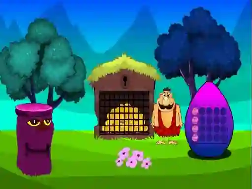 Laro Caveman Treasure Escape online