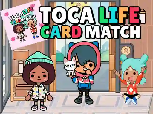 Laro Toca Life Memory Card Match online