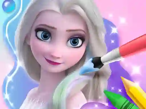 Laro Coloring Book For Elsa online