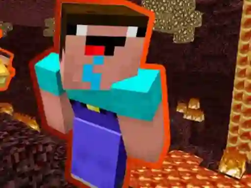 Laro Noob Parkour: Nether online