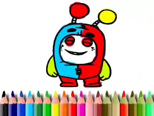 Laro Back to School: OddBods Coloring Book online
