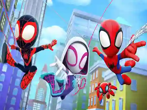 Laro Spidey and his Amazing Friends Swing Into Action! online