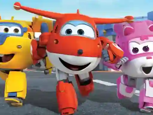 Laro Superwings Slide online
