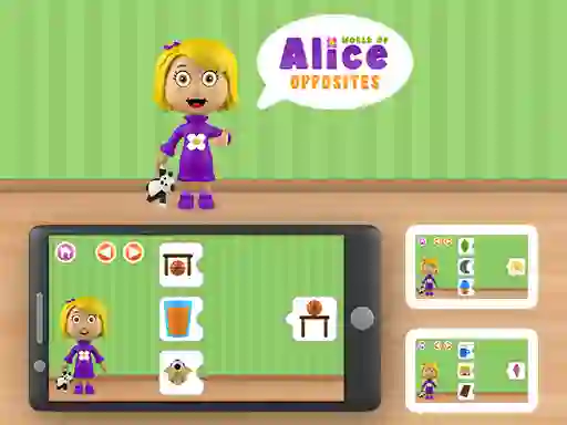 Laro World of Alice Opposites online