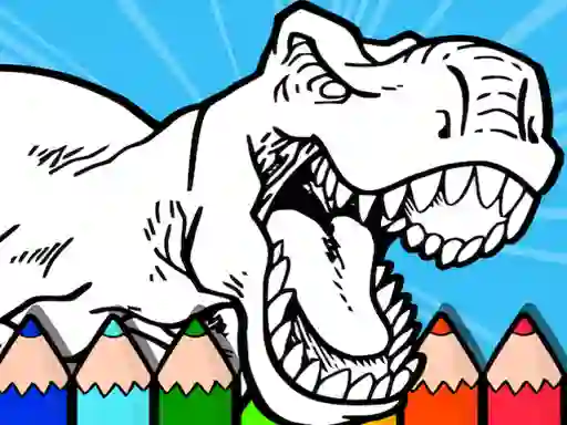 Laro Coloring Dinos For Kids online