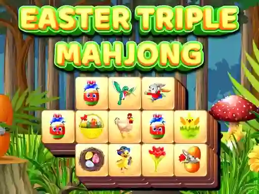 Laro Easter Triple Mahjong online
