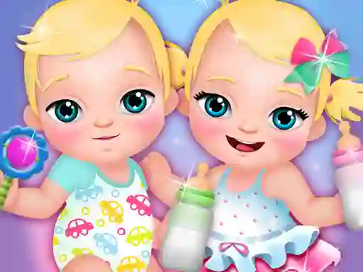 Laro My New Baby Twins online