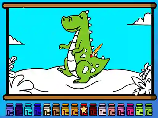 Laro Super Game Coloring online