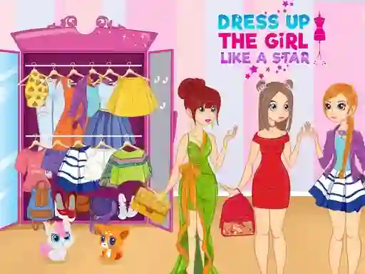Laro Dress Up The Girl Like A Star online