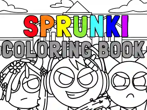 Laro Sprunki Coloring Book online