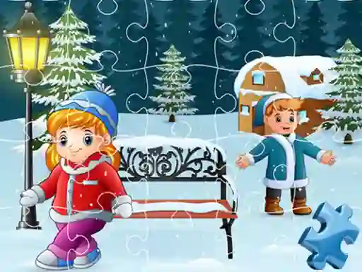 Laro Happy Winter Jigsaw online