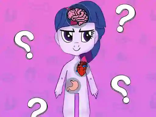 Laro My Little Pony Learning The Body online