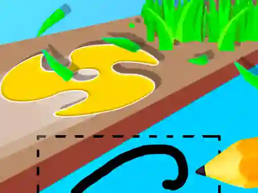 Laro Scribble Grass Cutter online