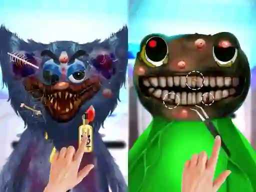 Laro Huggy ASMR Monster Makeover online