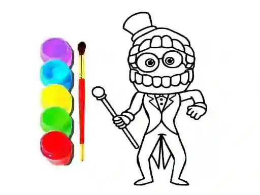 Laro Digital Circus Click and Paint online