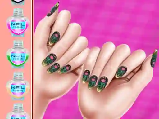 Laro Royal Theme Nail Art DIY online