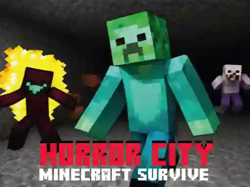 Laro Horror City Minecraft Survive online