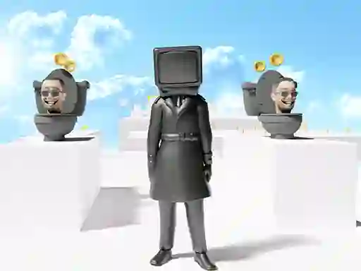 Laro Skibidi Toilet Parkour run online