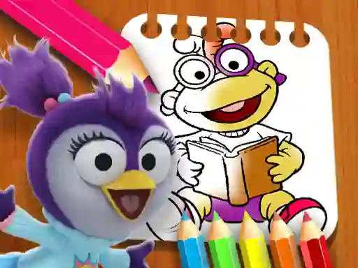 Laro Muppet Babies Coloring Book online