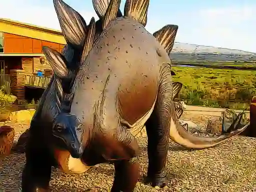 Laro Stegosaurus Dinosaur Jigsaw online
