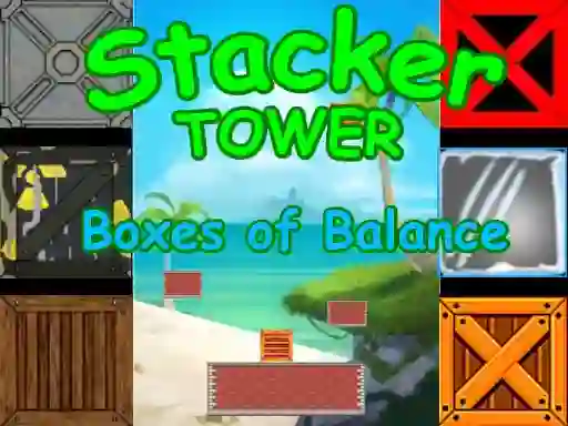 Laro Stacker Tower Boxes of Balance online