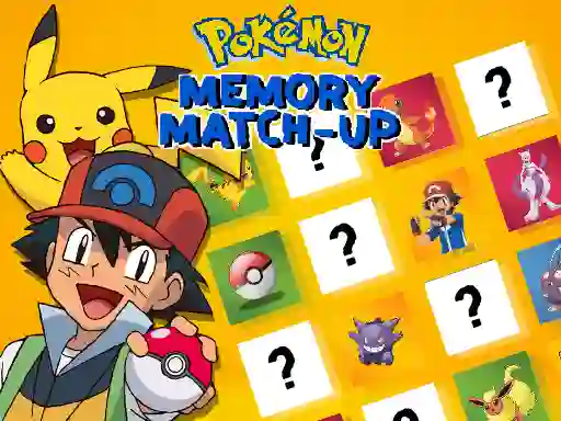Laro Pokemon Memory Match-Up online