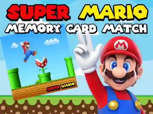 Laro Super Mario Memory Card Match online