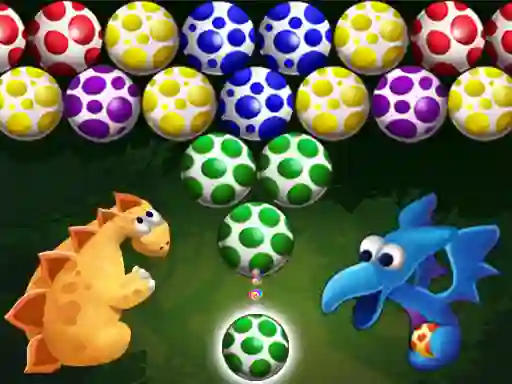 Laro Dino Eggs Bubble Shooter online
