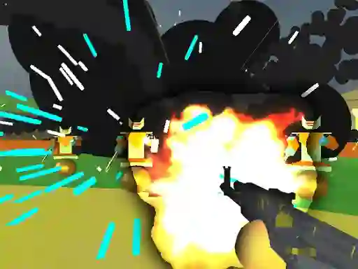 Laro Robot Base Shootout 3D online
