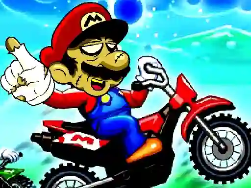 Laro Super Mario Halloween Wheelie online