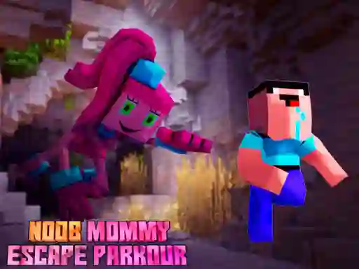 Laro Noob Mommy Escape Parkour online