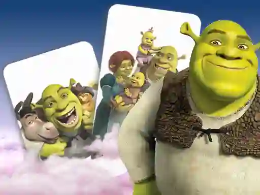 Laro Shrek Memory Card Match online