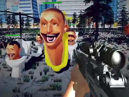 Laro Sniper Survival Skibidi Toilet online