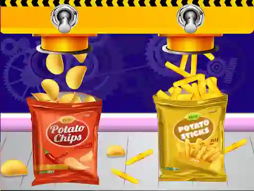 Laro Potato Chips making online