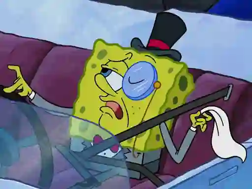 Laro Spongebob Driving Test Hidden online