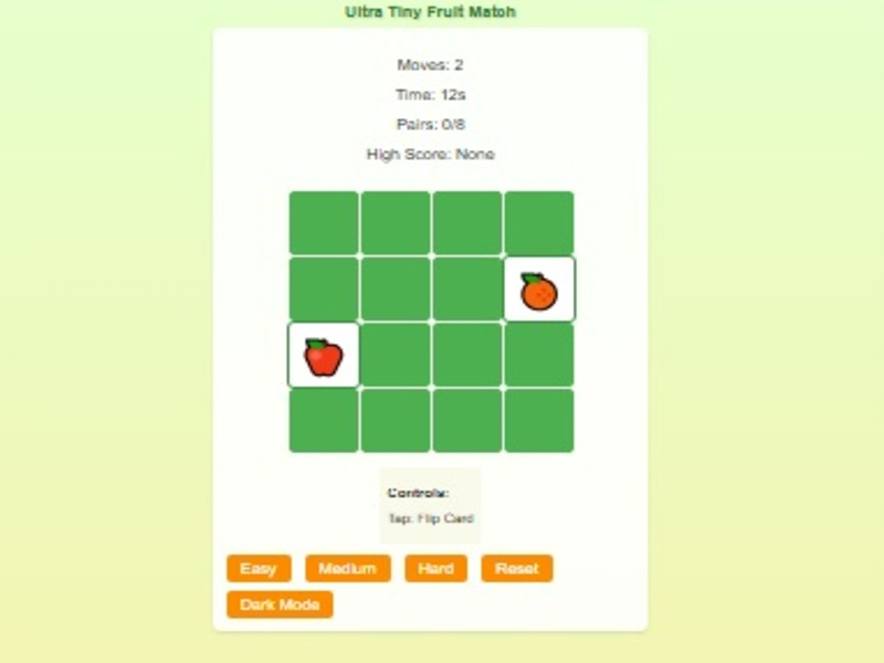 Laro Ang memorya ng memorya ay tumutugma sa puzzle ng utak online