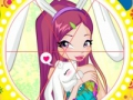 Laro Estilo ng Winx Bunny: Round puzzle  online