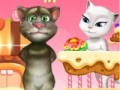 Laro Pakikipag-usap cat Tom humahalik Angela 2  online